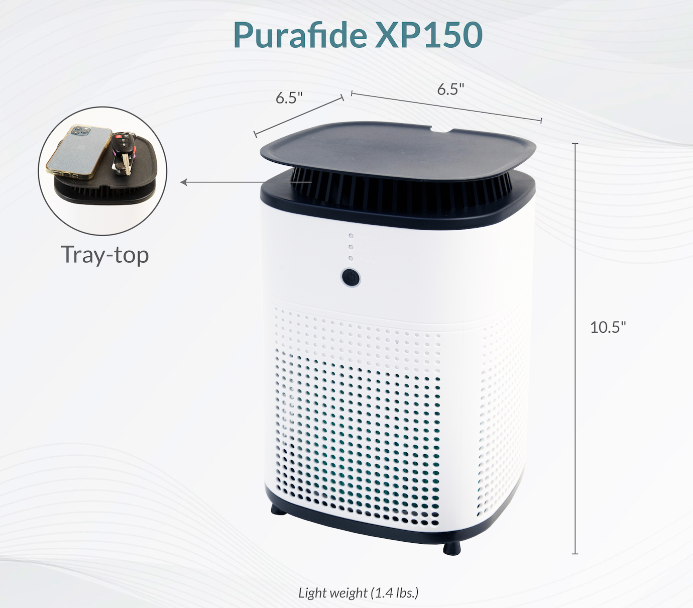 XP150 Tray-Top Air Purifier