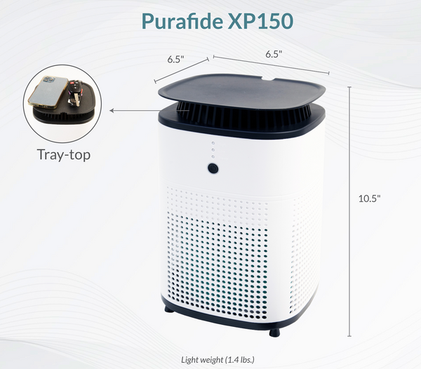 XP150 Tray-Top Air Purifier - Purafide
